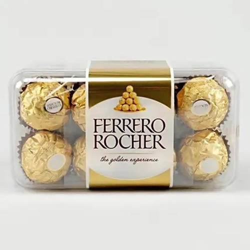 Holy Ganesha Rakhi & 16 Pcs Ferrero Rocher