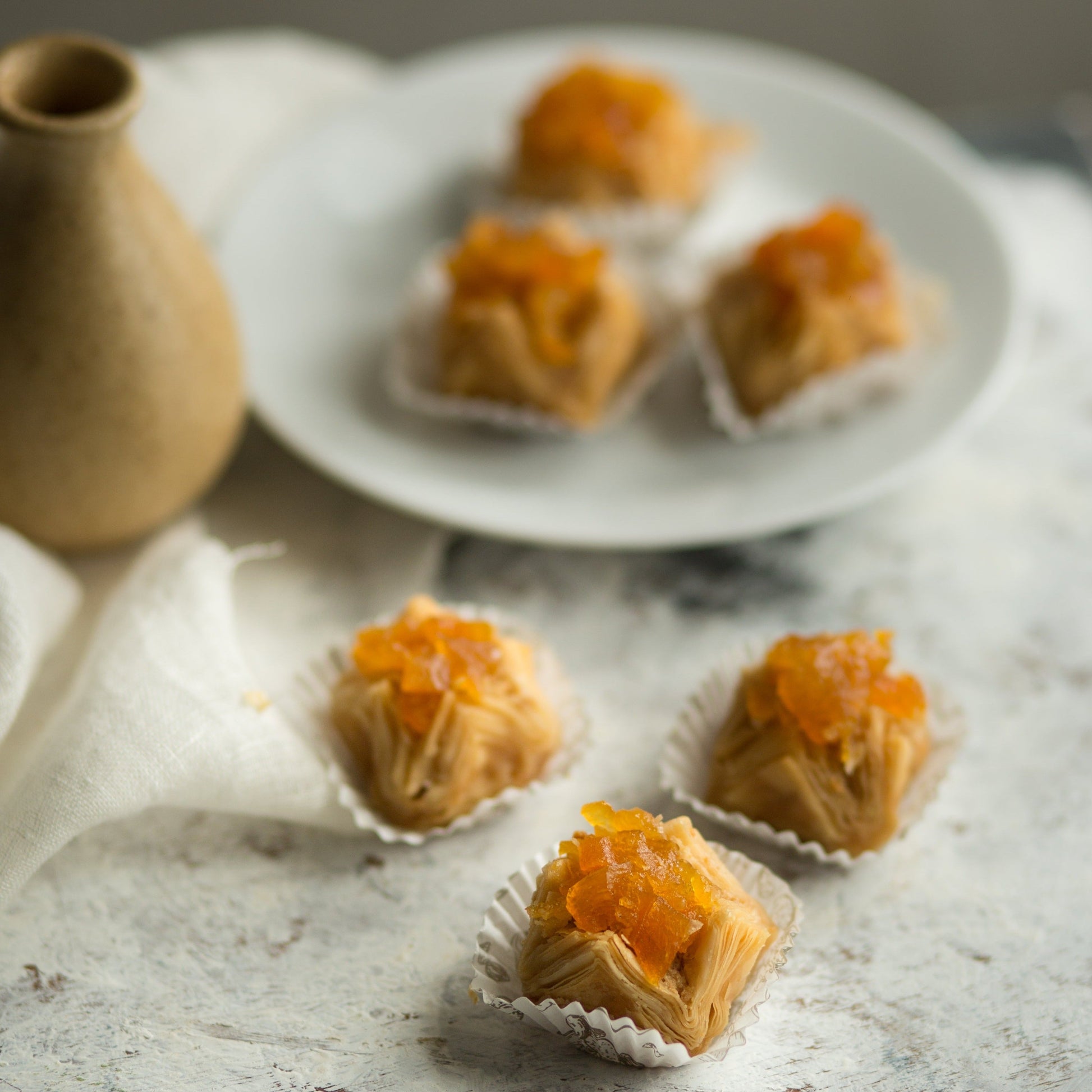 Almond House Apricot Pyramid 