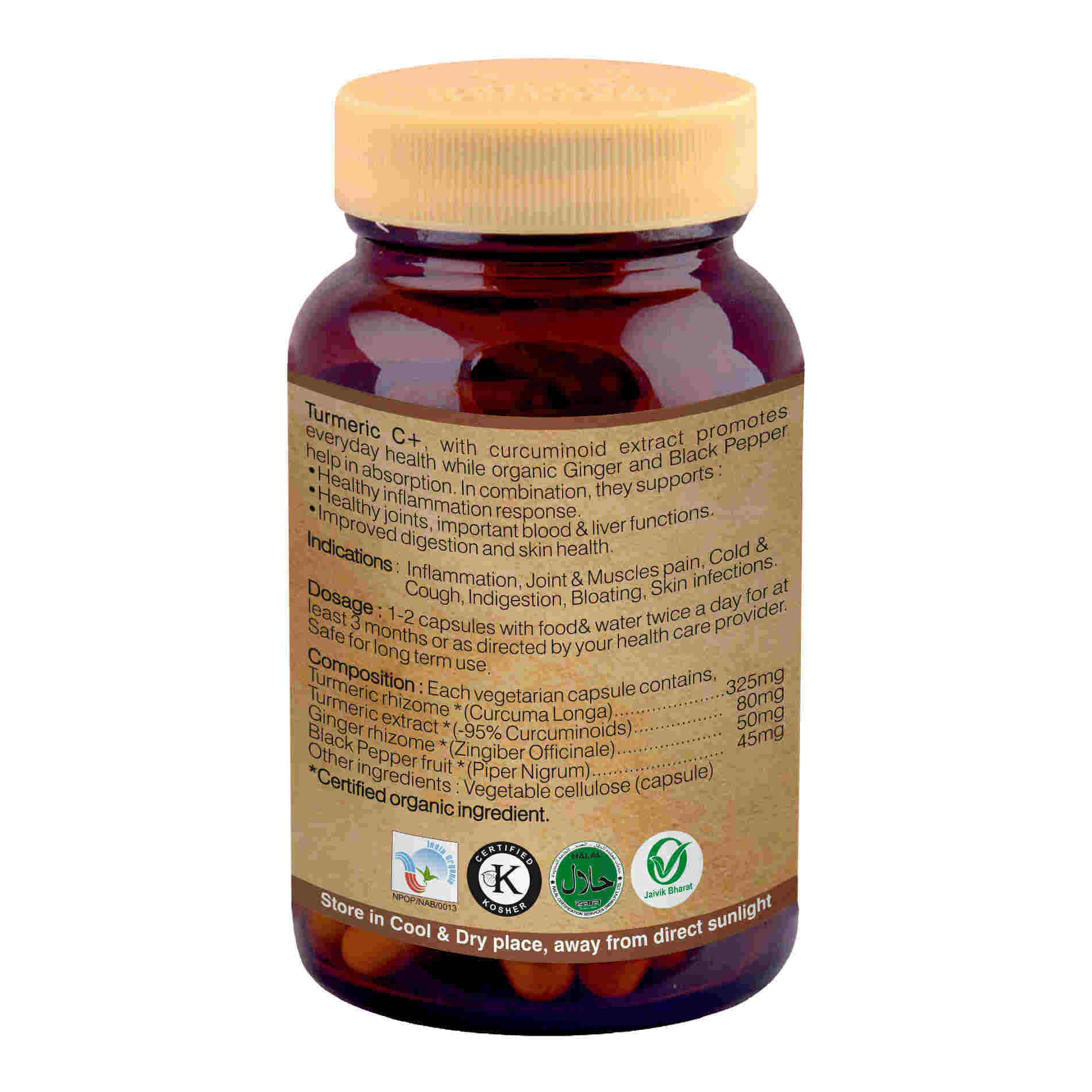 Organic Wellness Ow'heal Turmeric C+ - Grab2buy