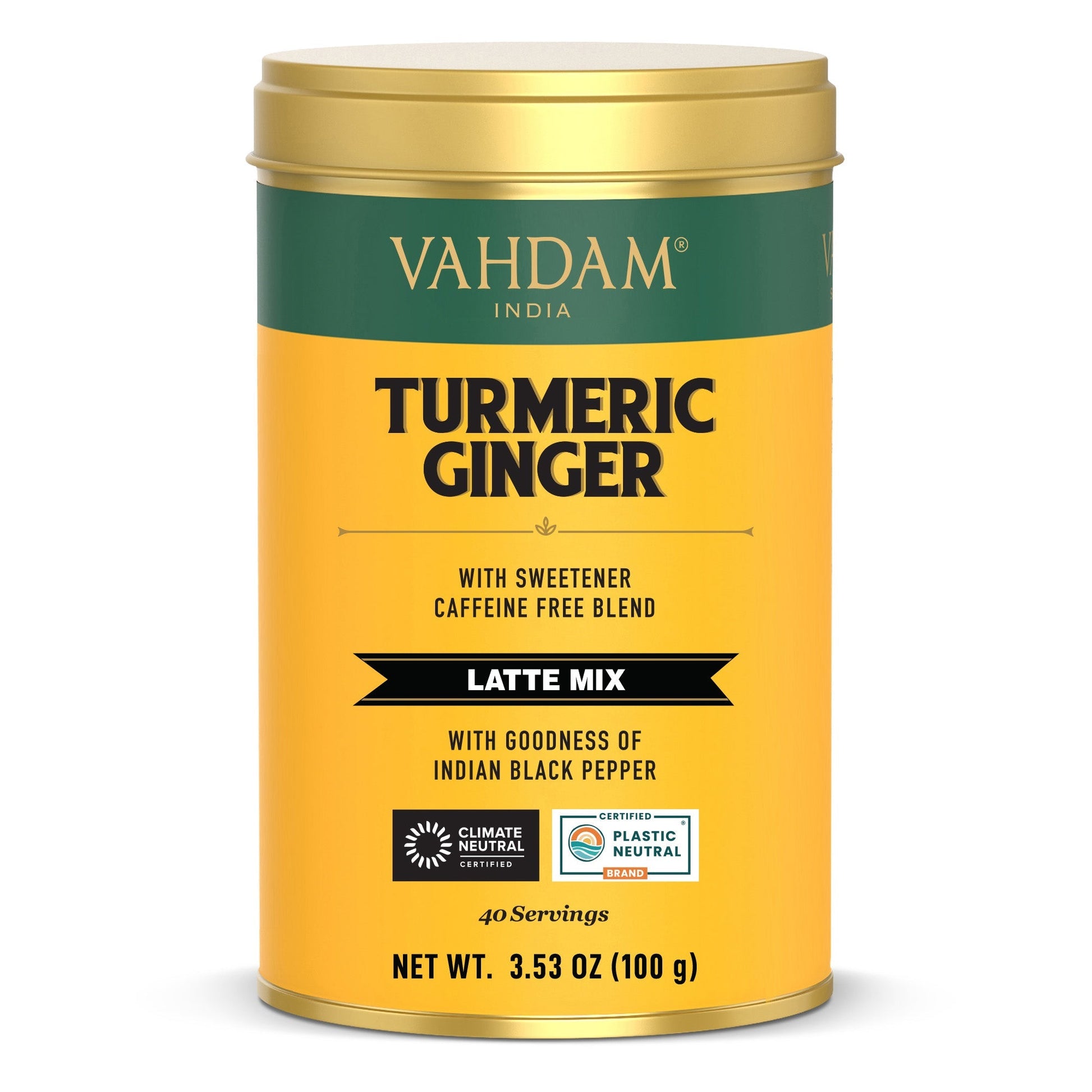 Turmeric Ginger Latte Mix, 3.53 oz 