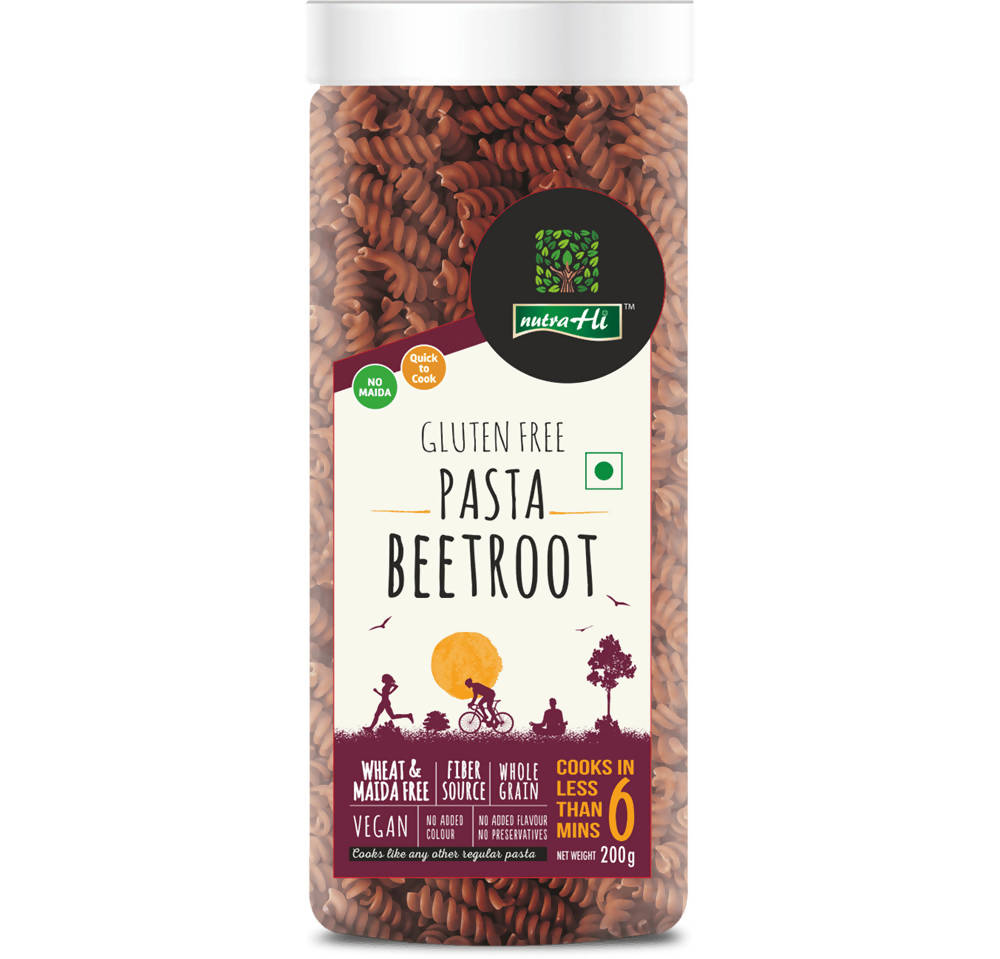 NutraHi Gluten-Free Pasta Beetroot - Grab2buy