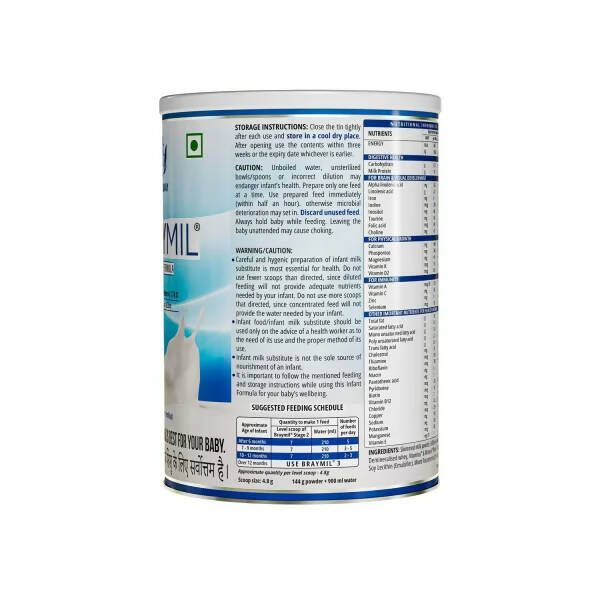 Braymil Follow Up Formula 2 From 6-12 Months Powder 