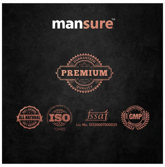 Mansure Prolong Capsules with Maca Root, Ginseng Ashwagandha & Safed Musli 