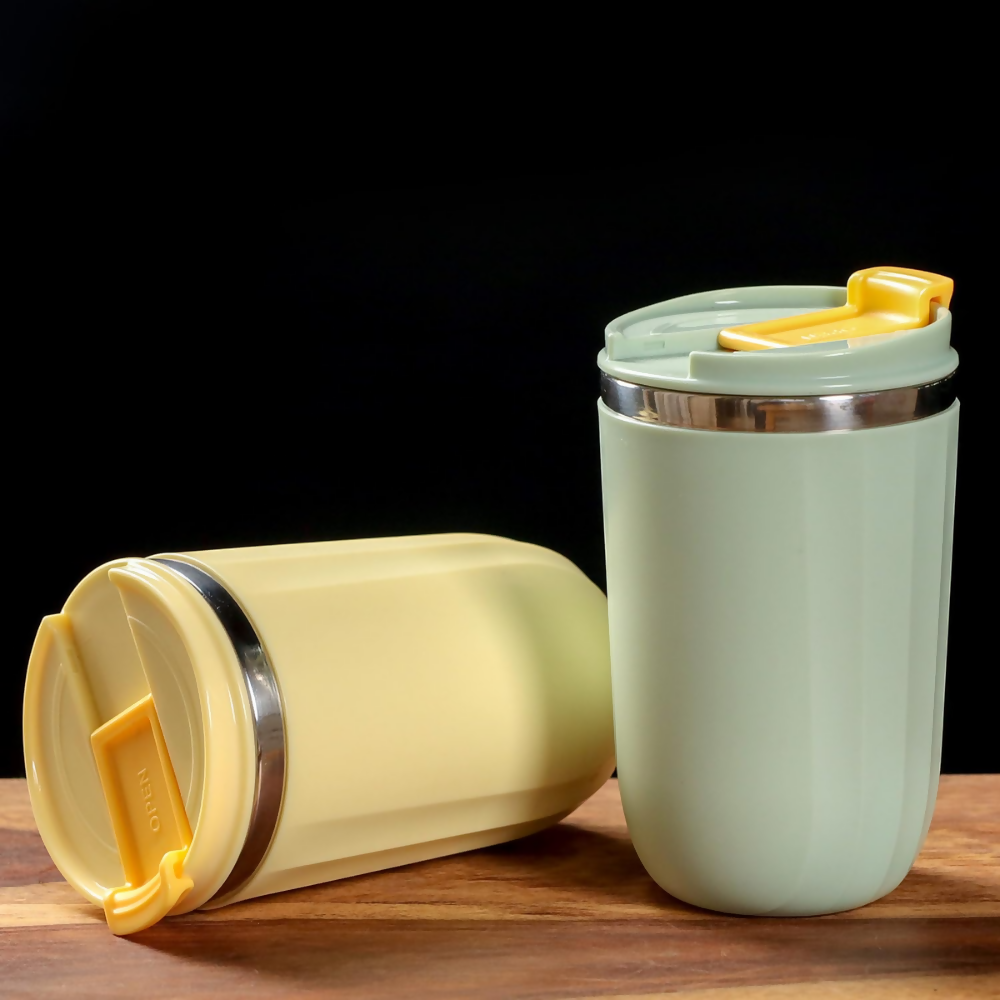 Udyan Tea Stainless Steel Vacuum Insulated Tumbler - Honey Yellow  Grab2Buy Udyan Tea Grab2Buy