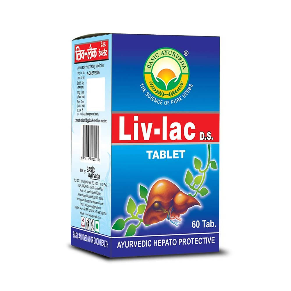 Basic Ayurveda Liv-Lac D.S. Tablets  Grab2Buy Basic Ayurveda Grab2Buy