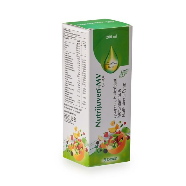 Nutrijuven - MV Syrup - Mixed Fruit Flavour 