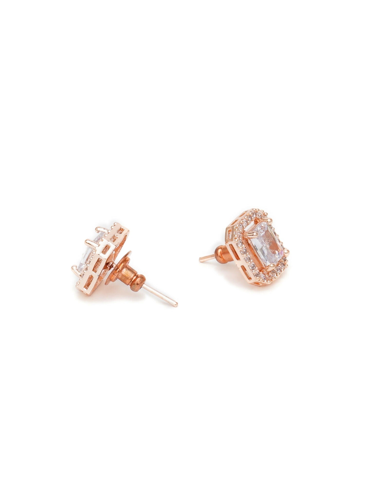 stone stud (Rose gold) - Ruby Raang - Grab2buy