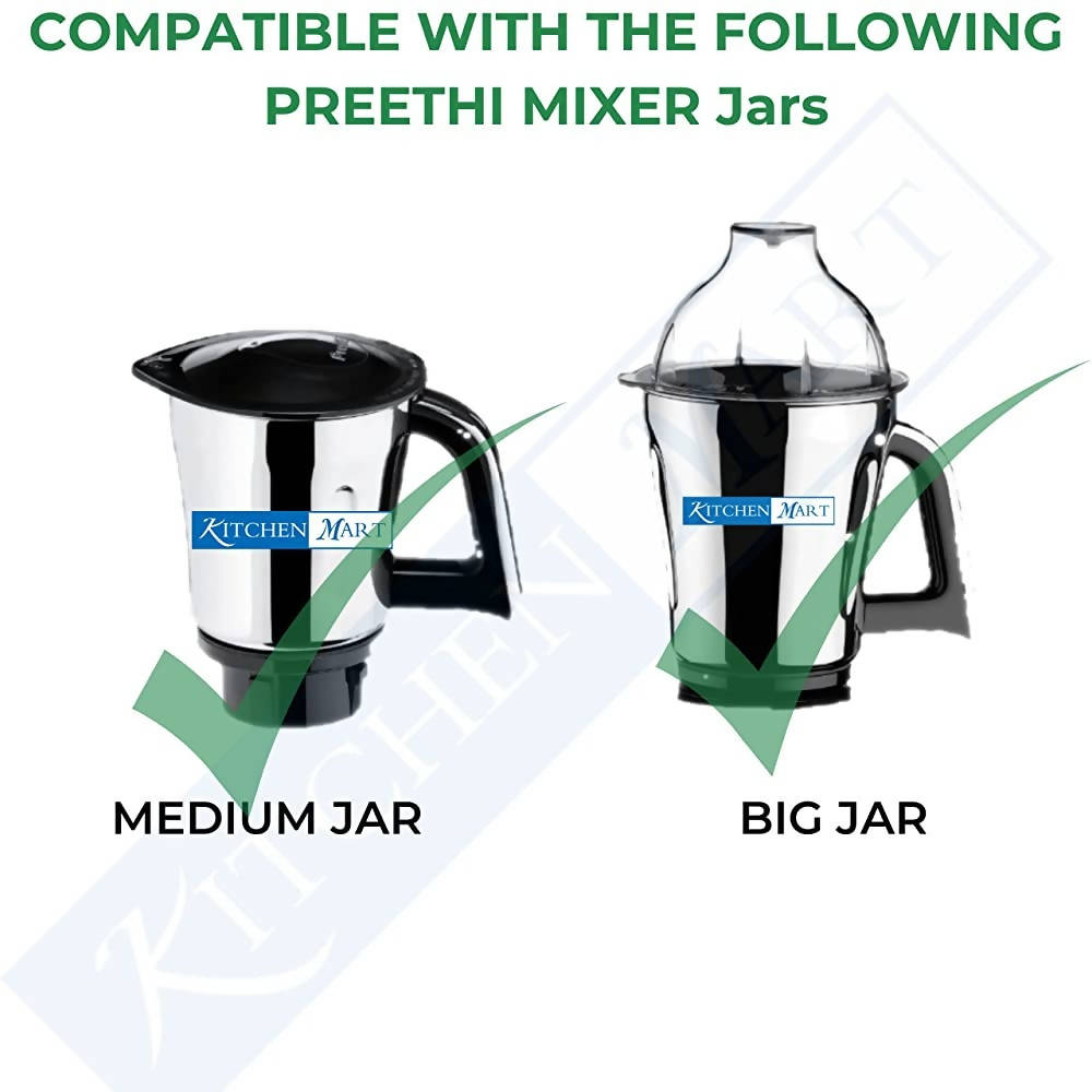 Kitchen Mart Preethi Zodiac / Zion / Zodiac 2.0 Medium and Big Jar Gasket 
