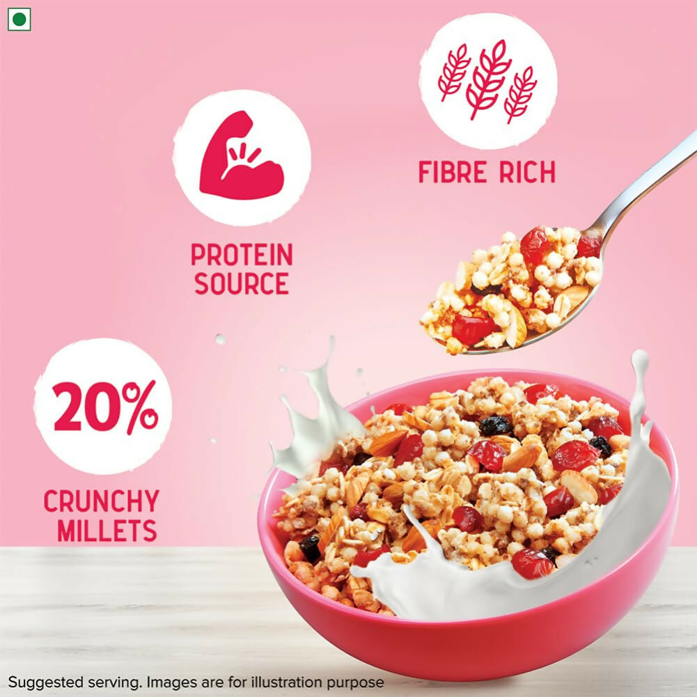 Tata Soulfull Millet Granola (Almonds & Cranberries) - Grab2buy