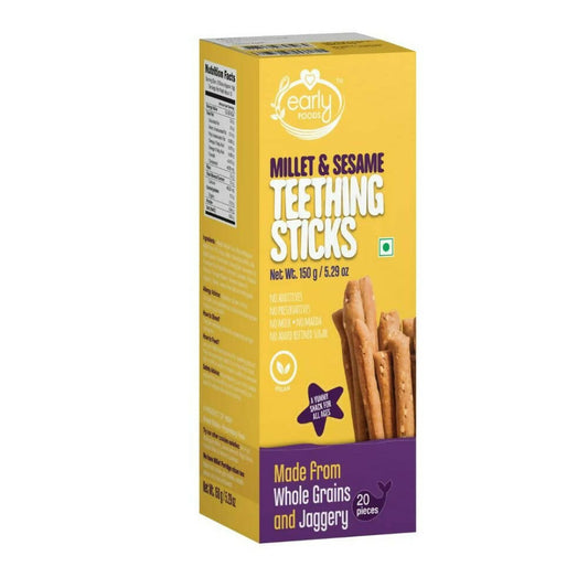 Early Foods Millet & Sesame Teething Sticks - Grab2buy