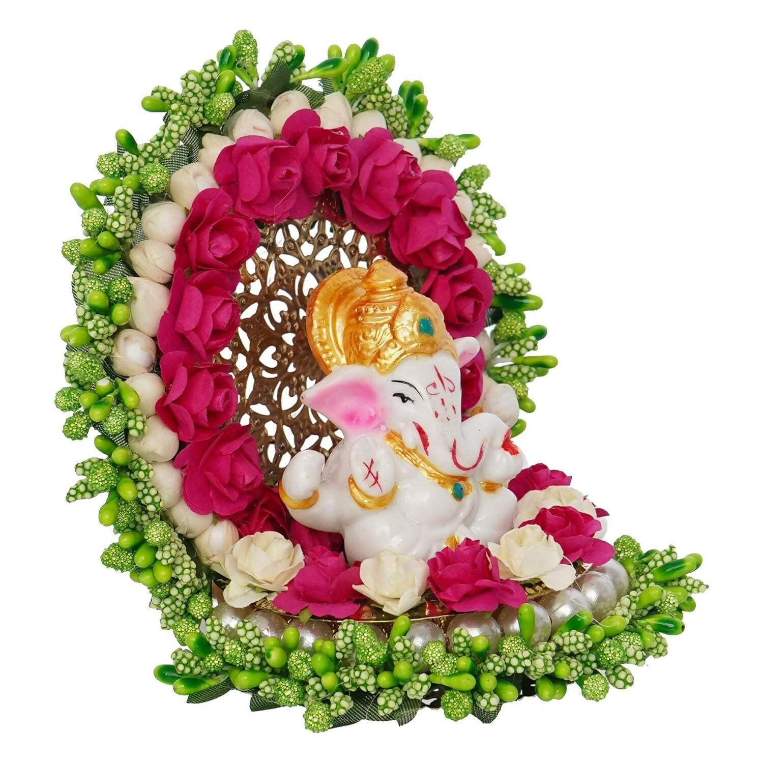 eCraftIndia Polyresin Lord Ganesha Idol - Grab2buy
