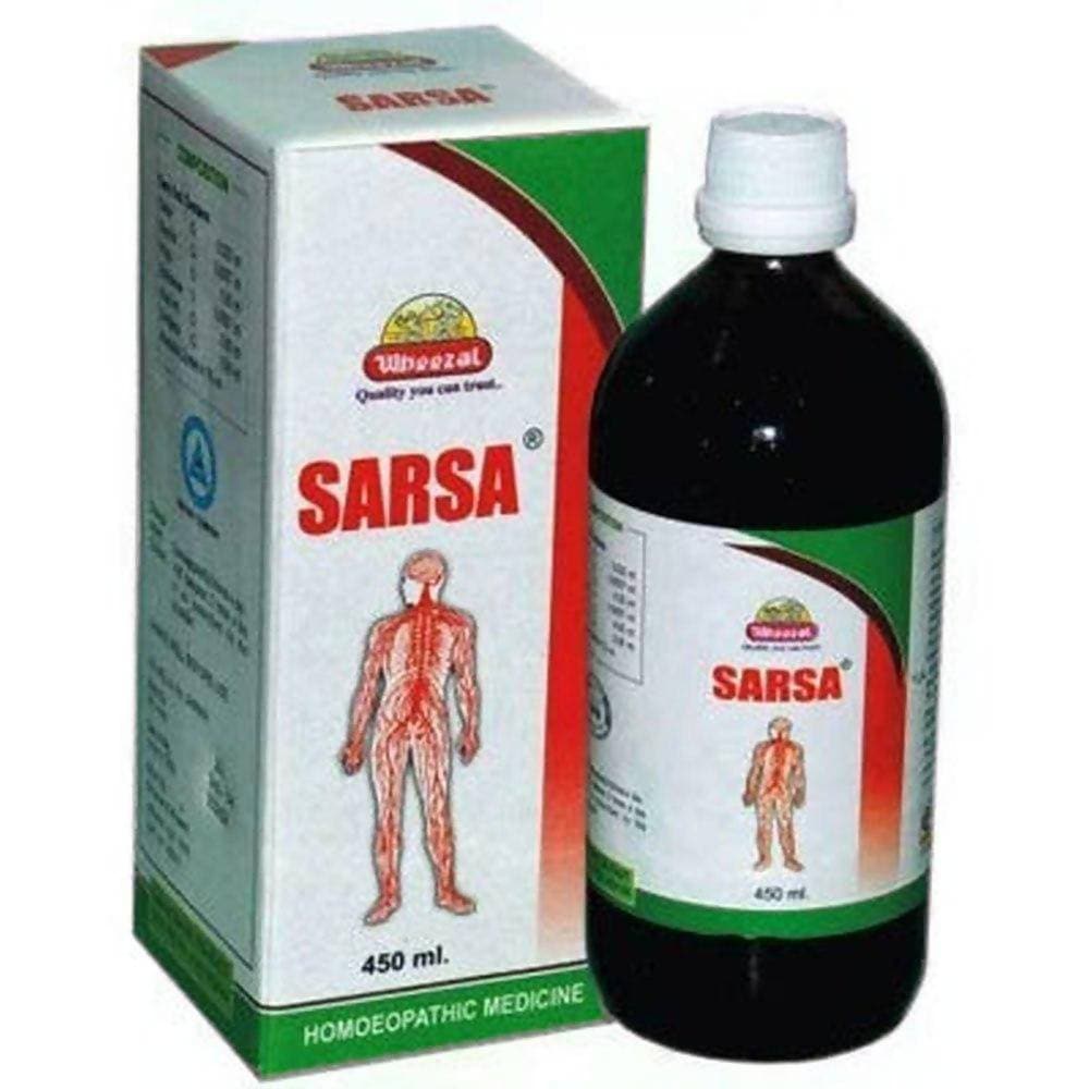 Wheezal Homeopathy Sarsa Syrup 
