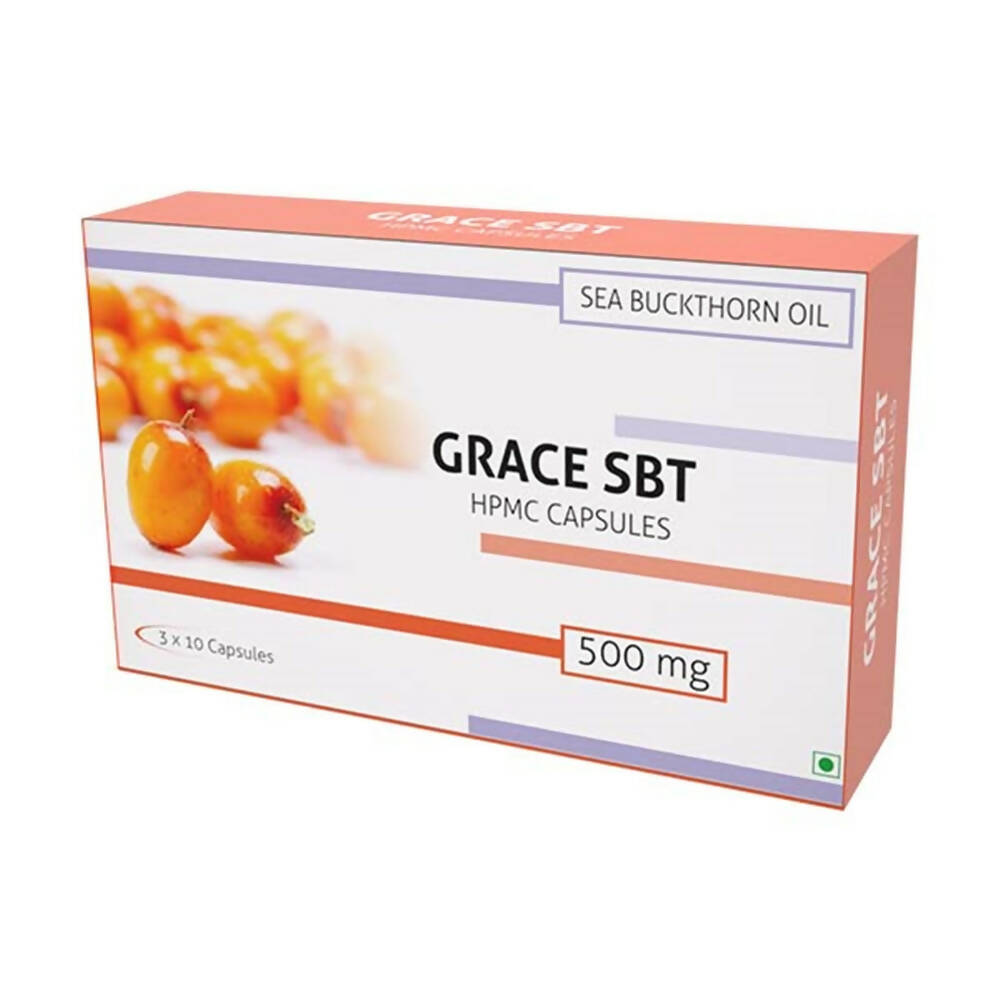 Nutra Grace Sea Buckthorn Oil (SBT) Capsules - Grab2buy
