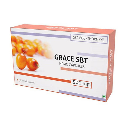 Nutra Grace Sea Buckthorn Oil (SBT) Capsules - Grab2buy