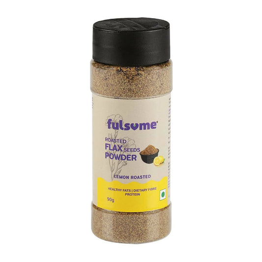 Fulsome Roasted Flax Seeds Powder - Lemon Roasted - Grab2buy