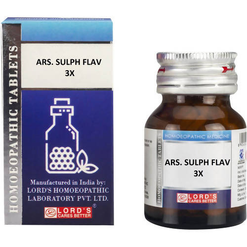 Lord's Homeopathy Ars Sulph Flav Trituration Tablets 