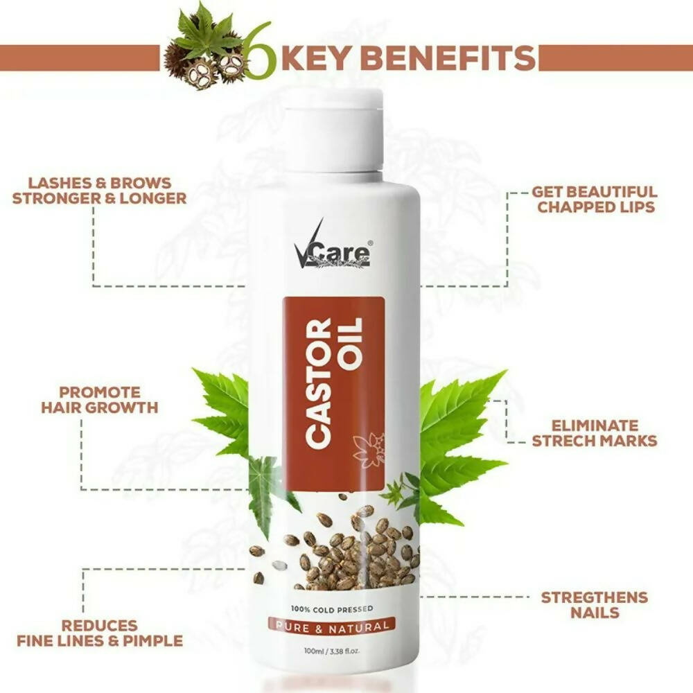 VCare Castor Oil For Hair - Grab2buy