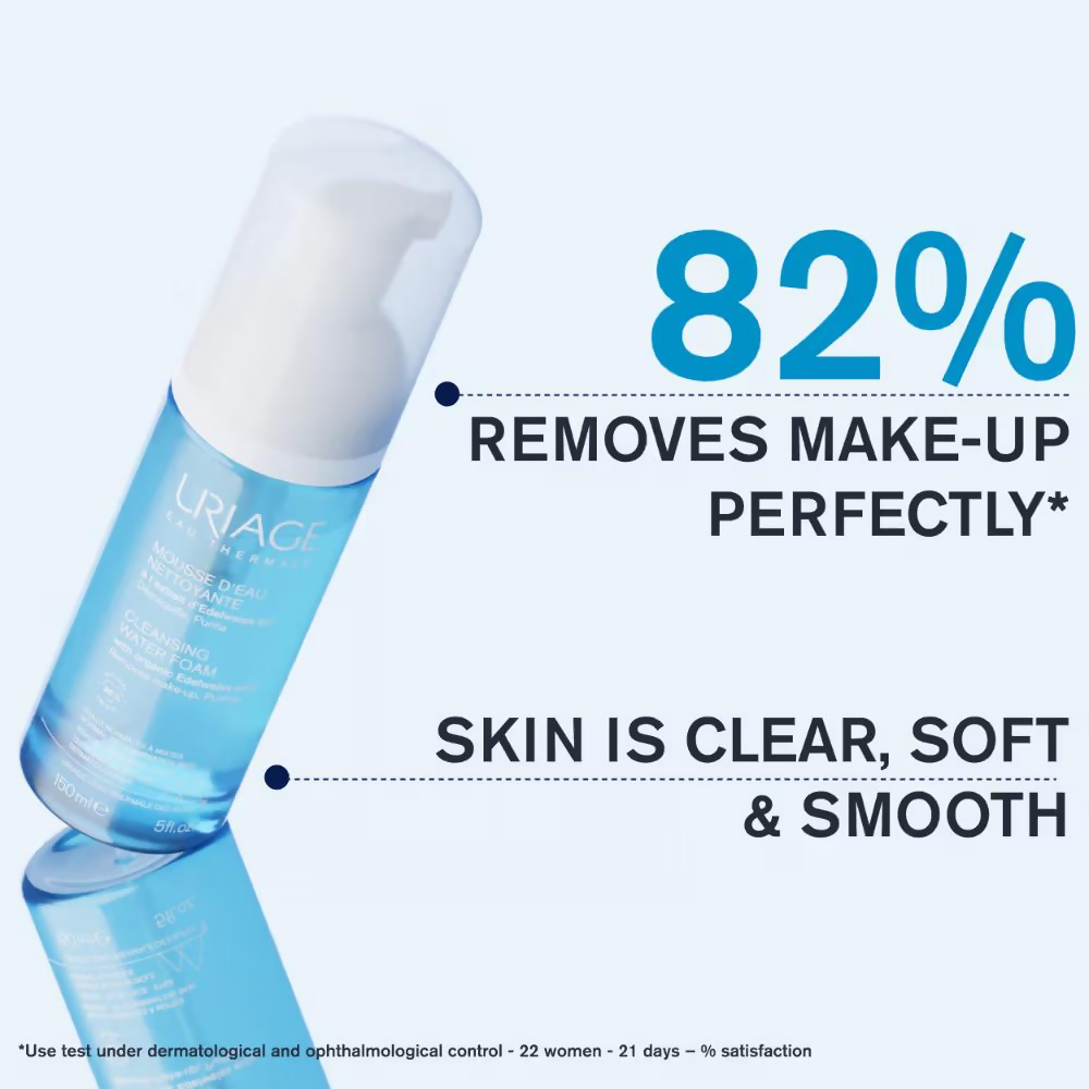 Uriage Face Cleanser Make-Up Remover Ultra-Soft Airy Foam Rinse-Off Cleanser  Grab2Buy Uriage Grab2Buy