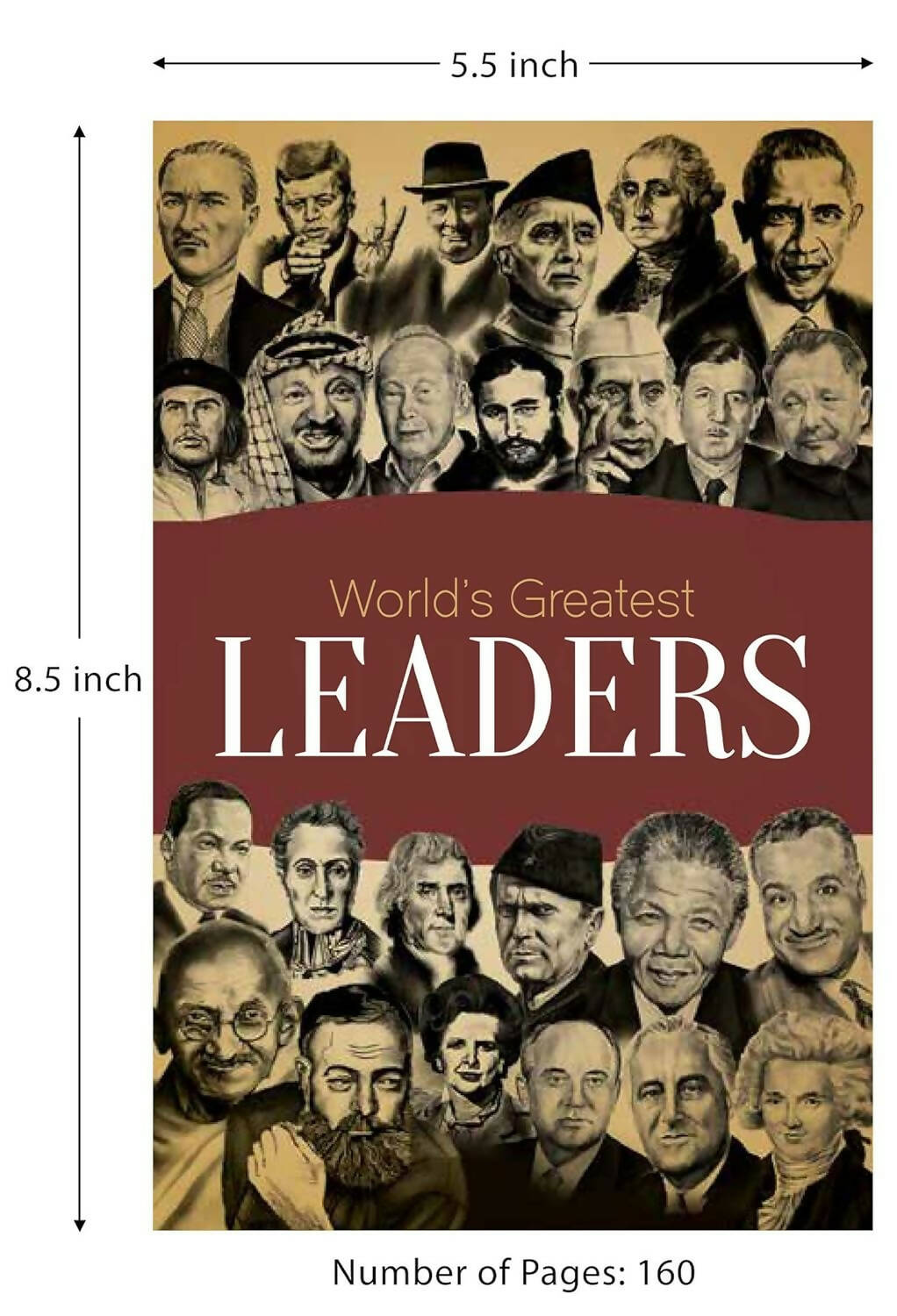 World's Greatest Leaders: Biographies of Inspirational Personalities For Kids by Wonder House Books - Grab2buy