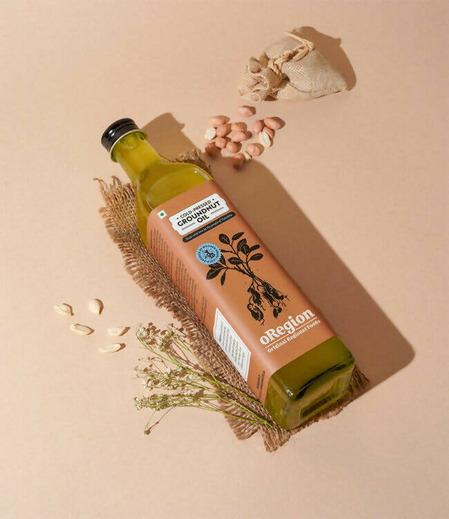 oRegion Cold Pressed Groundnut Oil 