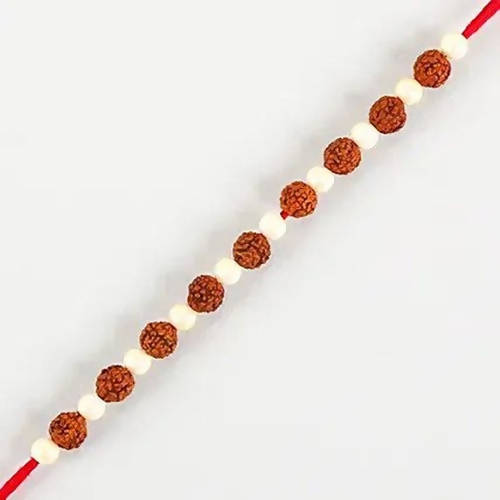 Rudraksha Elite Rakhi & Almonds Jar