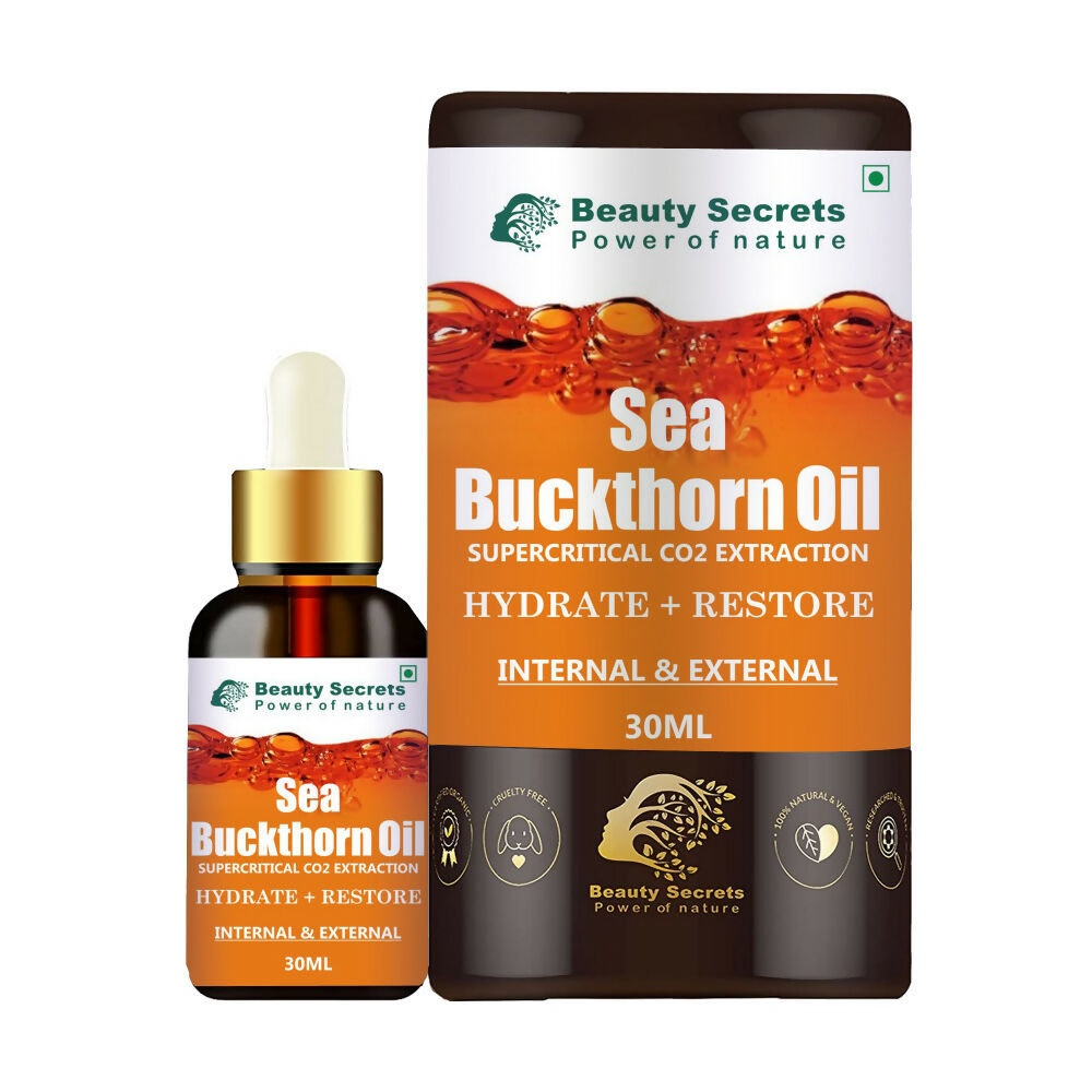 Beauty Secrets Organic Sea Buckthorn Berry Oil  Grab2Buy Beauty Secrets Grab2Buy