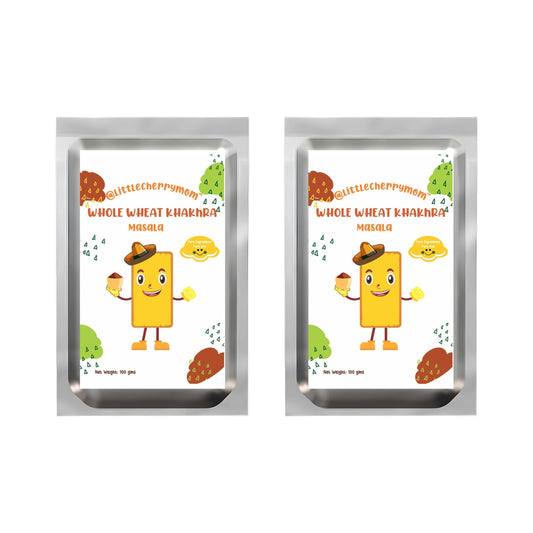 Littlecherrymom Whole Wheat Khakhra ?Masala | Swadesiicart
