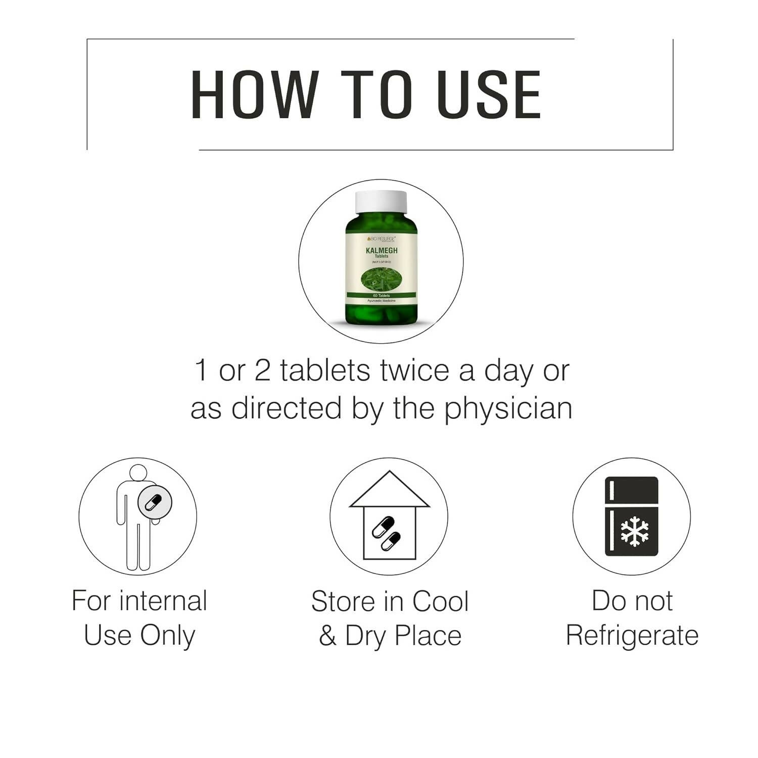Bio Resurge Life Kalmegh Tablets 