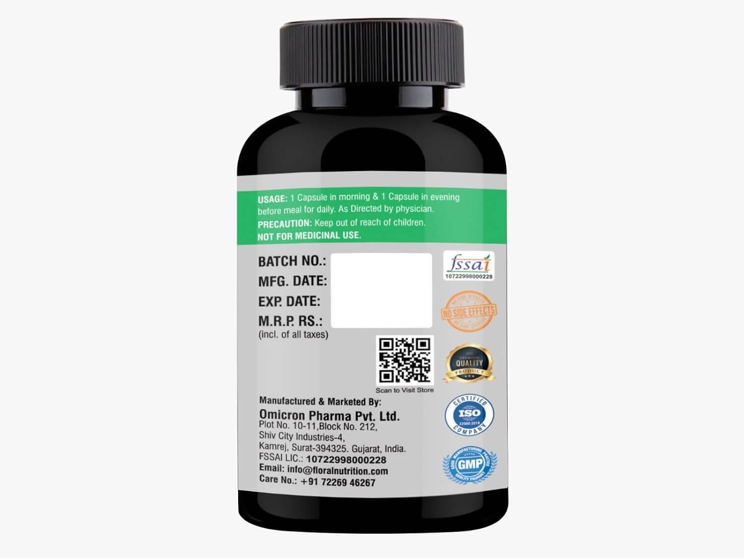 Floral Nutrition Keto Fat Burner Capsules - Grab2buy
