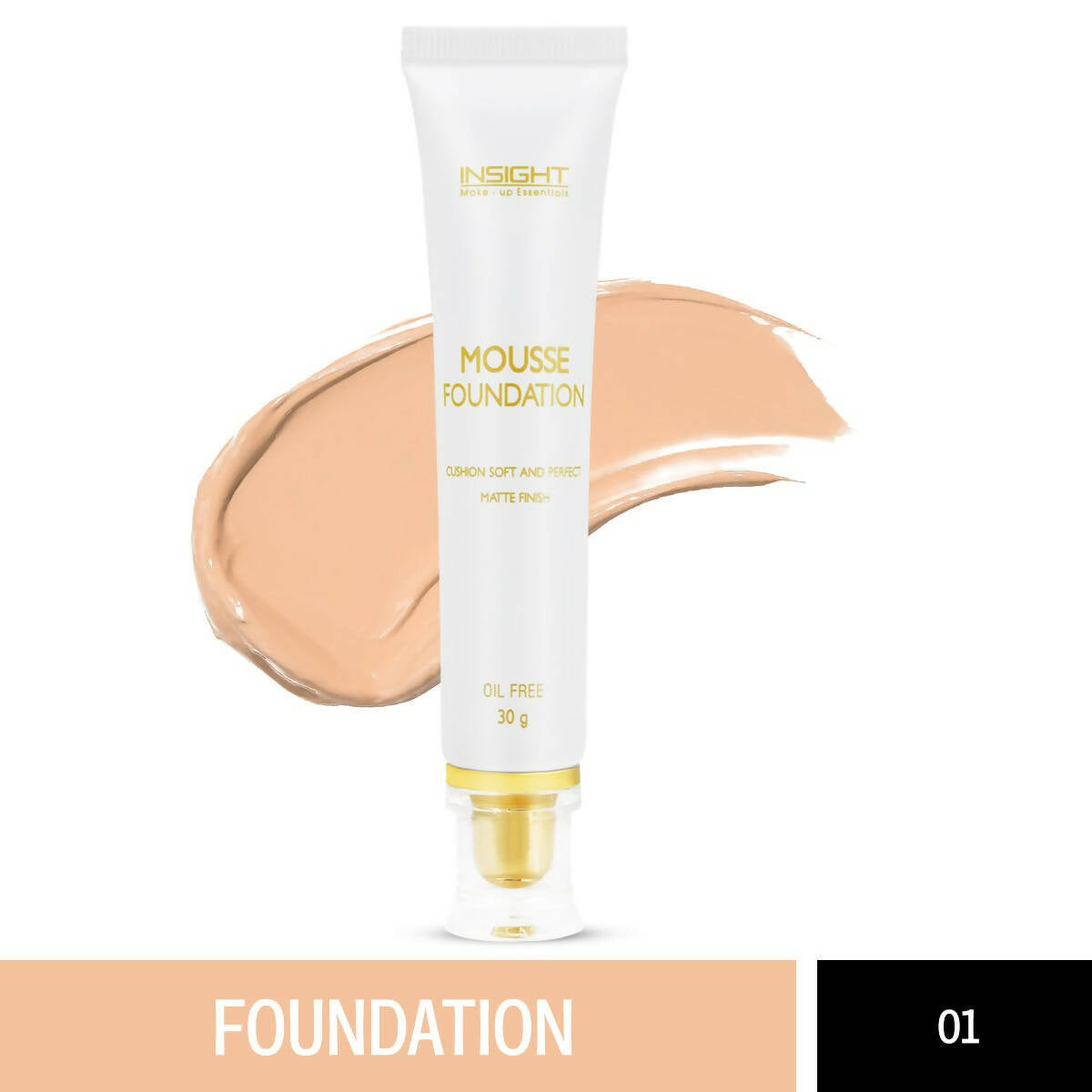 Insight Cosmetics Mousse Foundation - 01 Cream Natural 