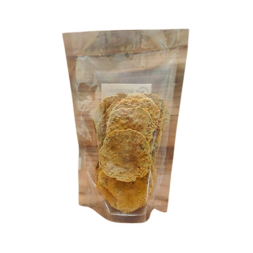 Satjeevan Organic Jowar Coriander Crunchies 