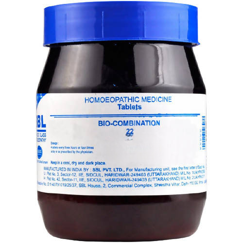 SBL Homeopathy Bio-Combination 22 Tablets 