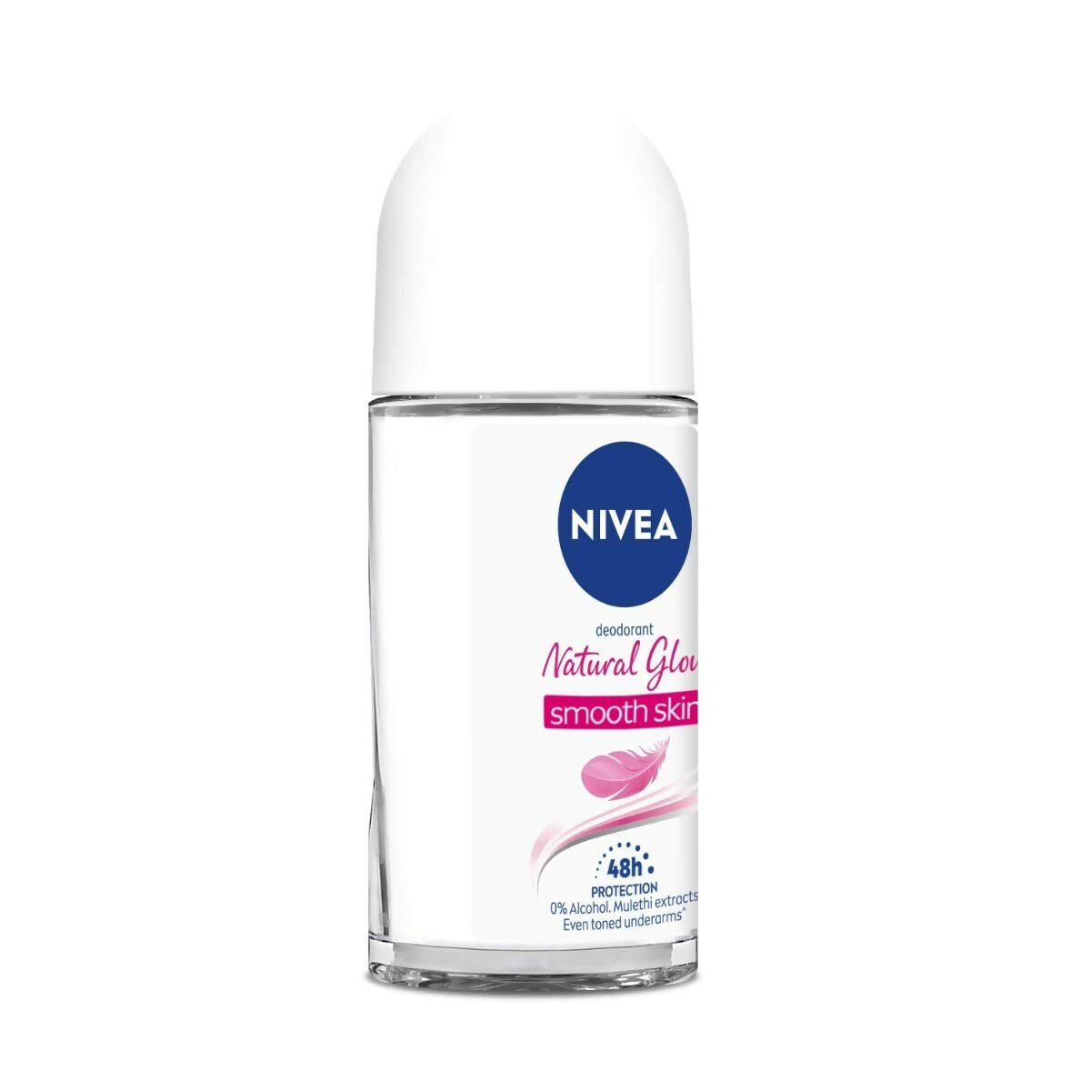 Nivea Natural Glow Smooth Skin Deodorant Roll On For Women 