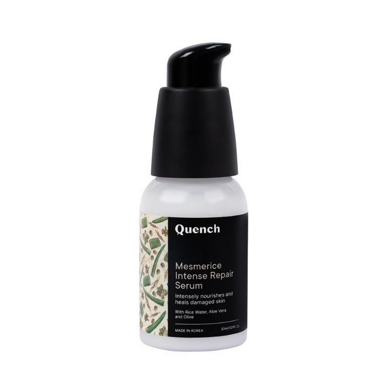 Quench Rice Water Intense Repair Serum With Niacinamide For Dewy & Even Skin Tone 