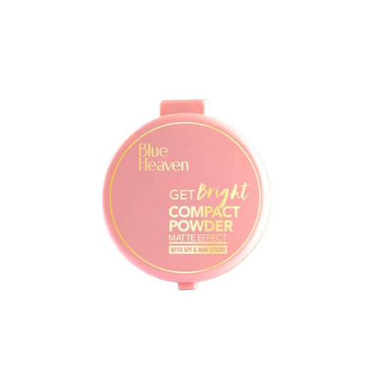 Blue Heaven Get Bright Compact Powder - Vanilla 