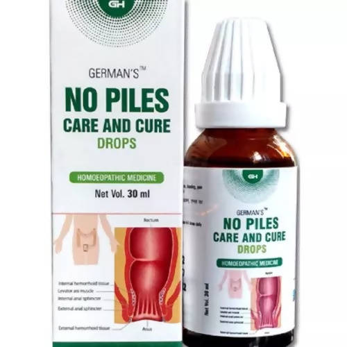 German's Homoeo Care & Cure No Piles Care and Cure Drops 