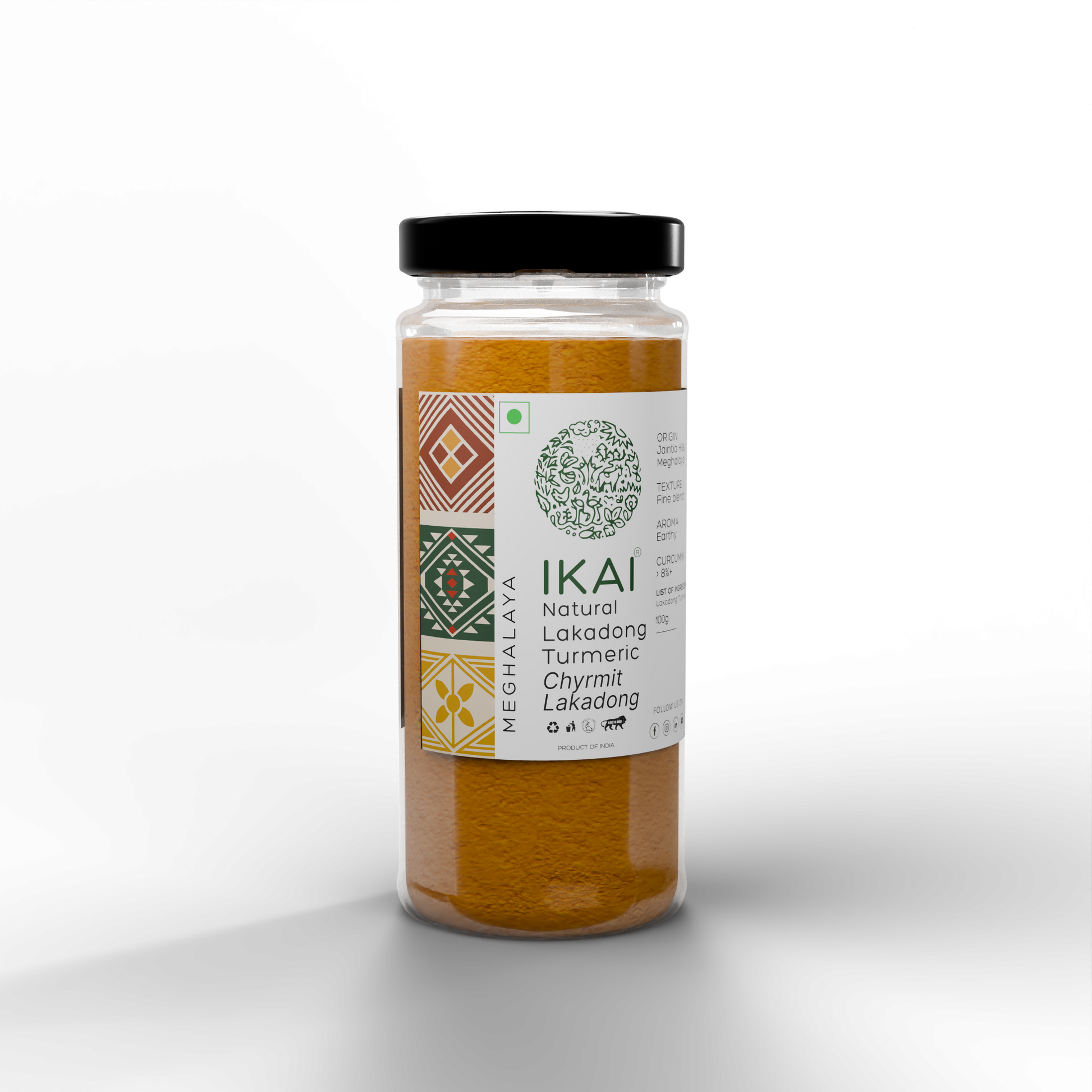 1 - Natural Lakadong Turmeric - 100g