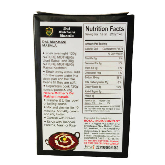 Nature Mother Dal Makhani Masala - Grab2buy