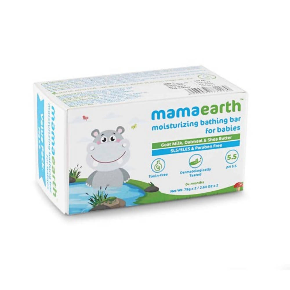 Mamaearth Moisturizing Bathing Bar Soap For Babies 