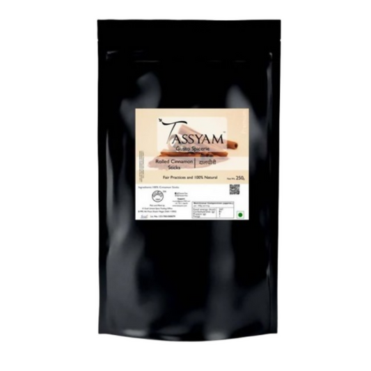 Tassyam Organics Premium Rolled Cinnamon Sticks - Pouch