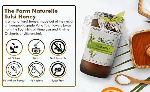 Farm Naturelle Vana Tulsi Honey Forest Flower Honey - Grab2buy