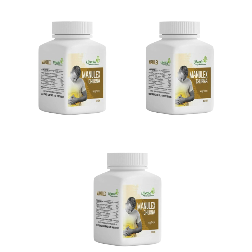 Ujwala Ayurvedashram Manulex Churna 