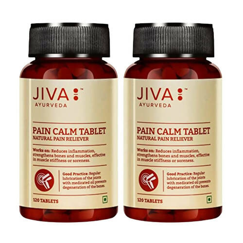 Jiva Ayurveda Pain Calm Tablets 