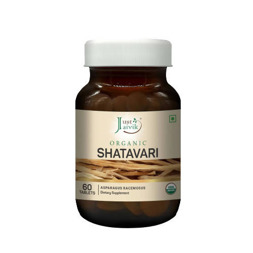 Just Jaivik Organic Shatavari Tablets 