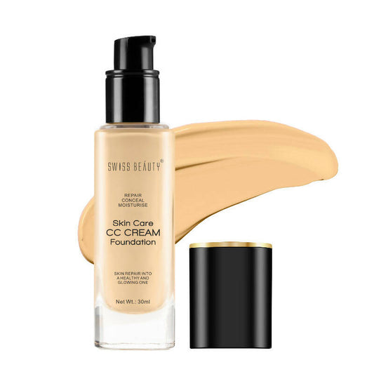 Swiss Beauty Skin Care CC Cream Liquid Foundation - 5 Pale Medium 