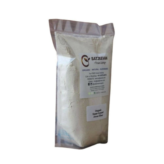 Satjeevan Organic Stone-Ground Jowar Flour - Grab2buy