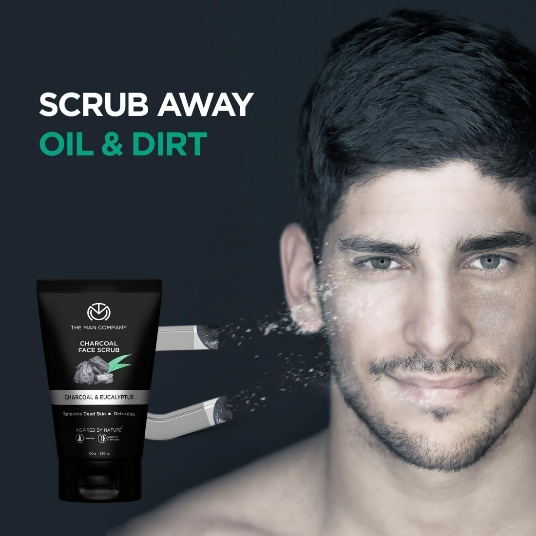 The Man Company Charcoal Face Care Kit  Grab2Buy The Man Company Grab2Buy