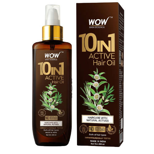 Wow Skin Science 10-in-1 Active Hair Oil  Grab2Buy Wow Skin Science Grab2Buy