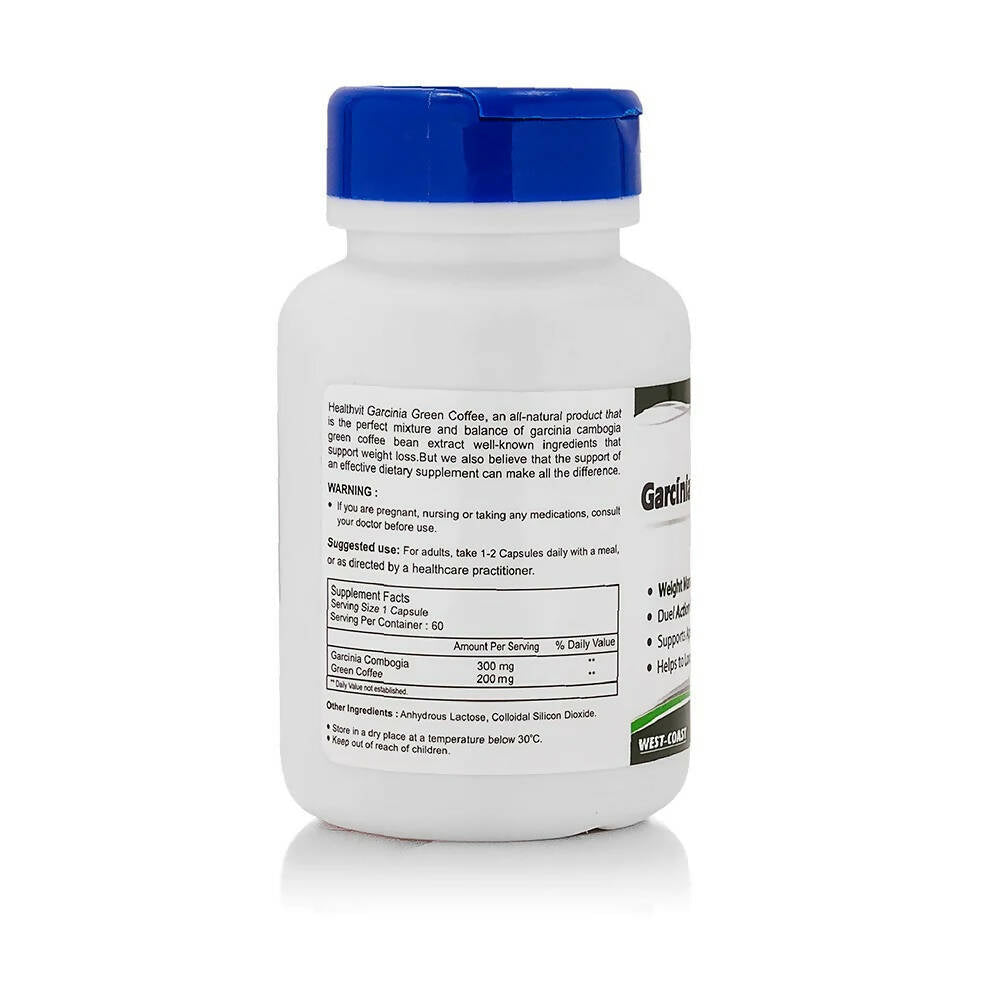 Healthvit Garcinia Green Coffee Capsules - Grab2buy