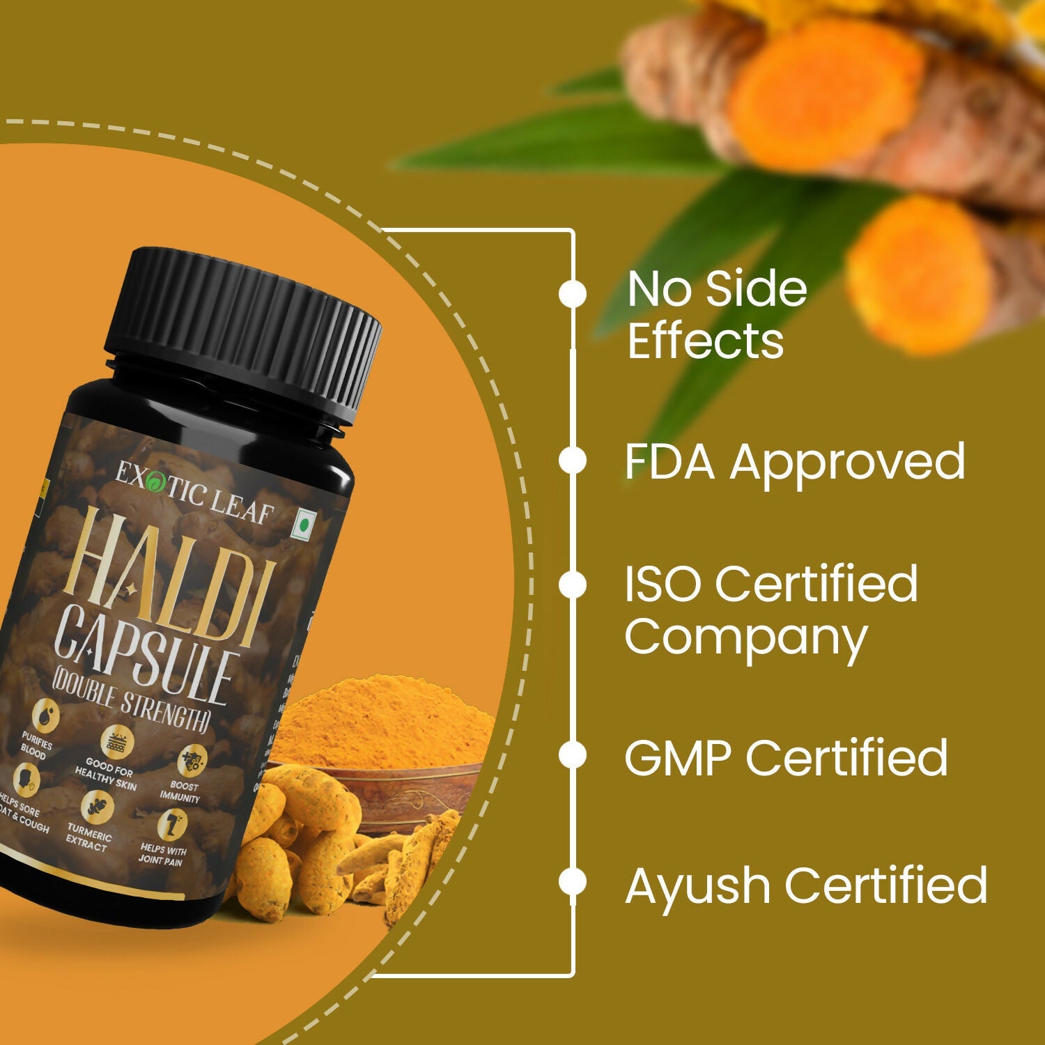 Exotic Leaf Haldi Tablets Exotic Leaf
